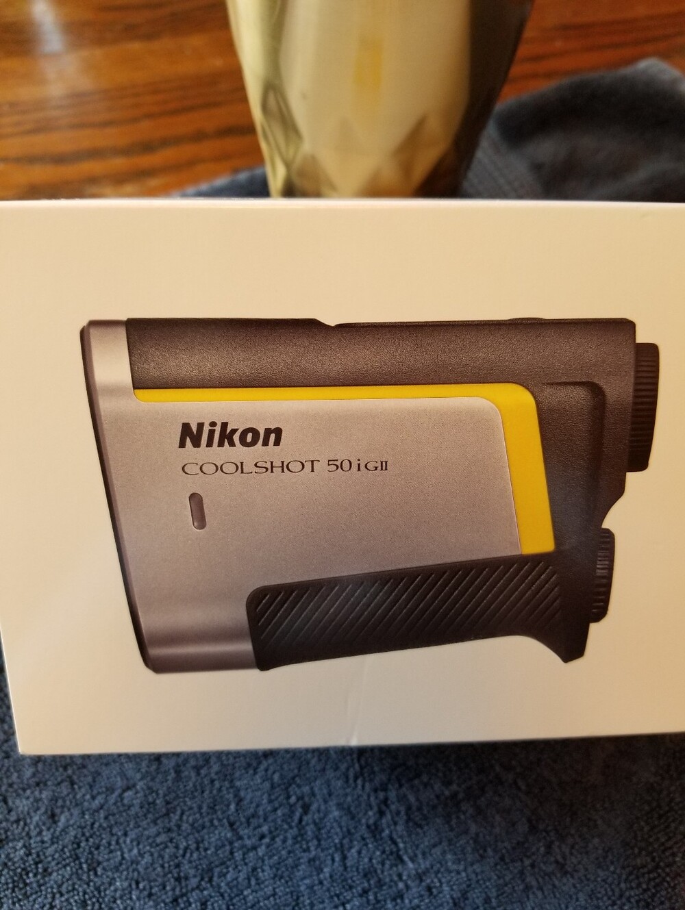 NEW In Box Nikon COOLSHOT 50i GII Rangefinder in Silver and Yellow